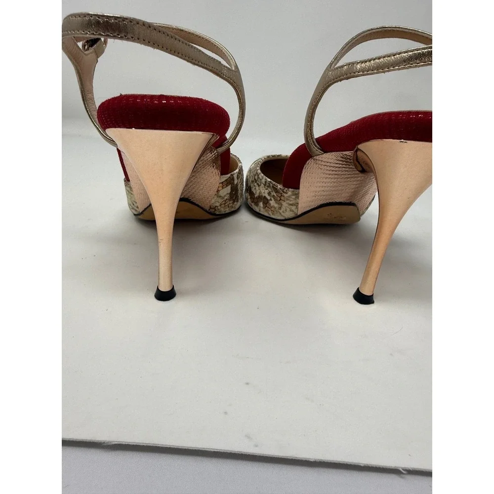 Enrico Cuini Faye Fireworks heels Women's‎ size 37.5